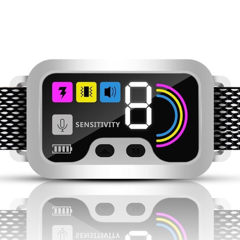 IP67 Waterproof Colour Screen Intelligent Dog Trainer Bark Collar IP67 Waterproof Colour Screen Intelligent Dog Trainer Bark Collar